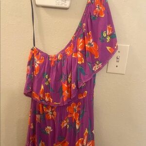 Flying tomatoes One-Shoulder Dress